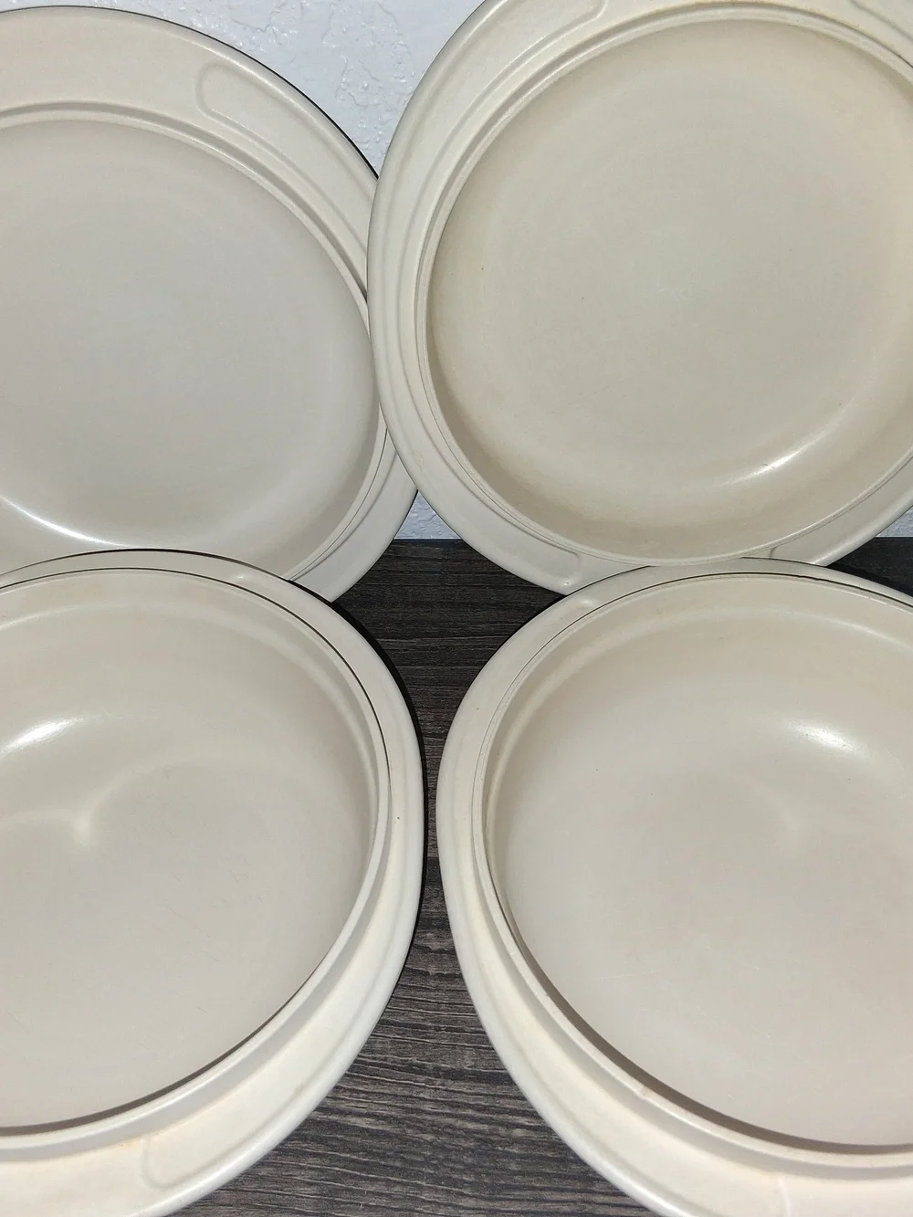Vintage Tupperware 2 Piece Set 500ml 2 Cup Oven Microwave Safe Covered Bowls